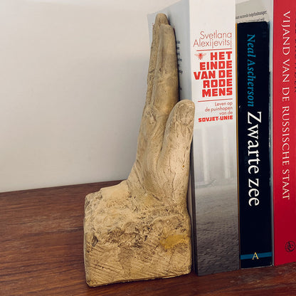 Bookend hands (ceramic), The Netherlands, 1980s
