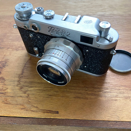 Photo-camera, FED-2 (ФЭД), Ukrainian SSR, 1955-1970