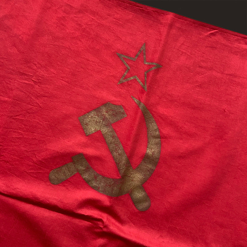 Flag, Soviet Union / USSR (CCCP), original, 1980s