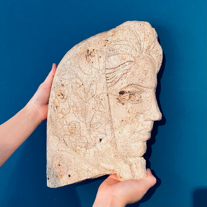 Sculpture, female shock worker, USSR (CCCP), 1950-1960s