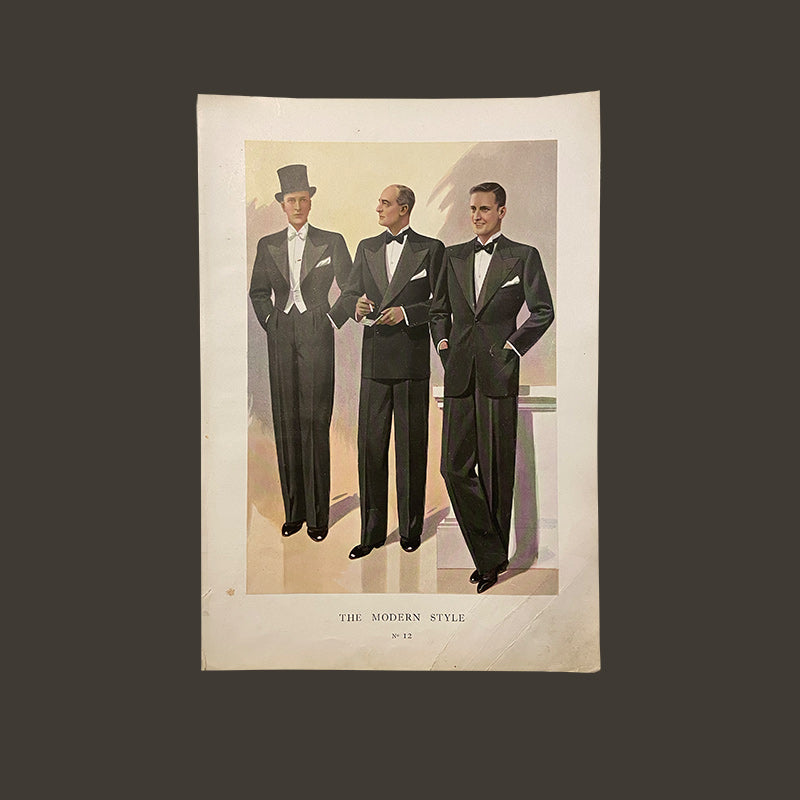 Offset lithography, design by Jean Darroux, Paris, "The Modern Style" – 1935, No. 12
