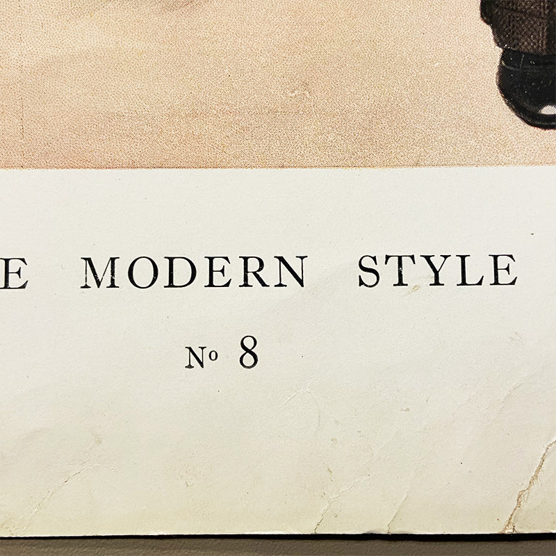 Offset lithography, design by Jean Darroux, Paris, "The Modern Style" – 1935, No. 8