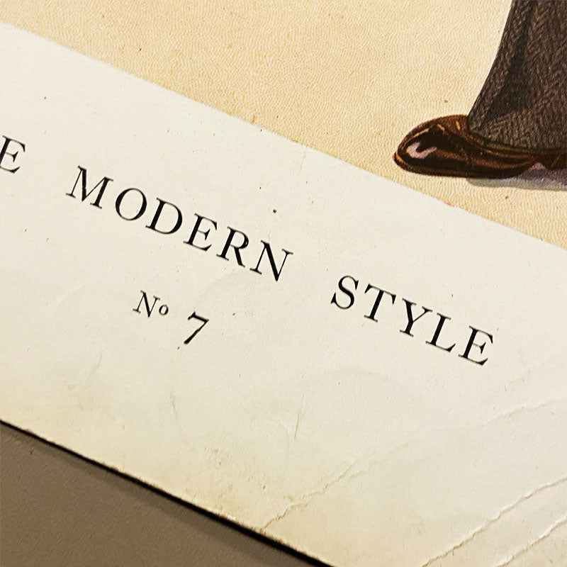 Offset lithography, design by Jean Darroux, Paris, "The Modern Style" – 1935, No. 7
