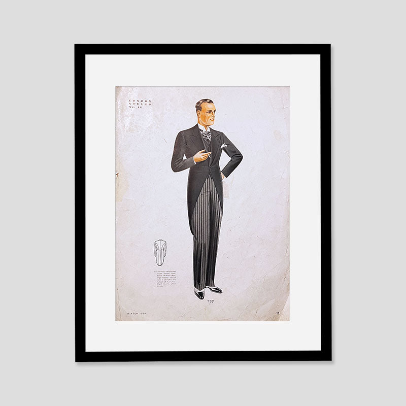 Offset lithography, "Jacket-suit", London Styles No 42, Winter 1934, Great Britain