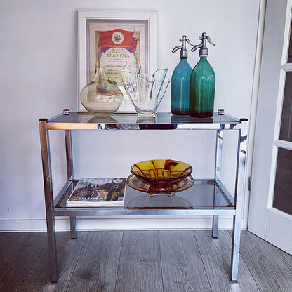 Regency design side table, Italian, 1970s