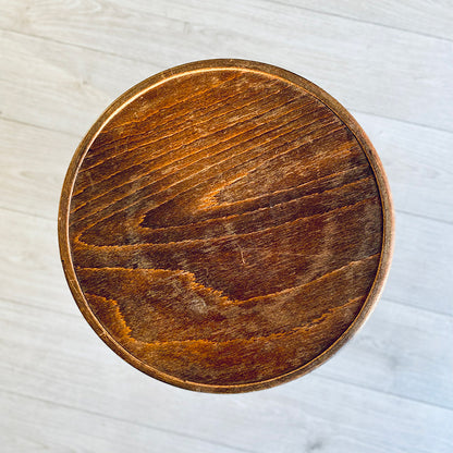 Bentwood beech swivel piano stool, Austria / Czechoslovakia, 1900s