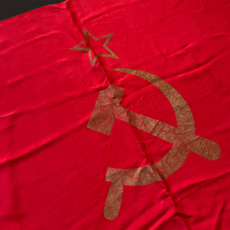 Flag, Soviet Union, USSR (CCCP), original, 1980s